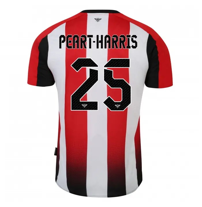 Brentford Womens Limited Edition Match Shirt PEART HARRIS 25-2300704-25 Collection - Brentford Football Shirts & Shoes