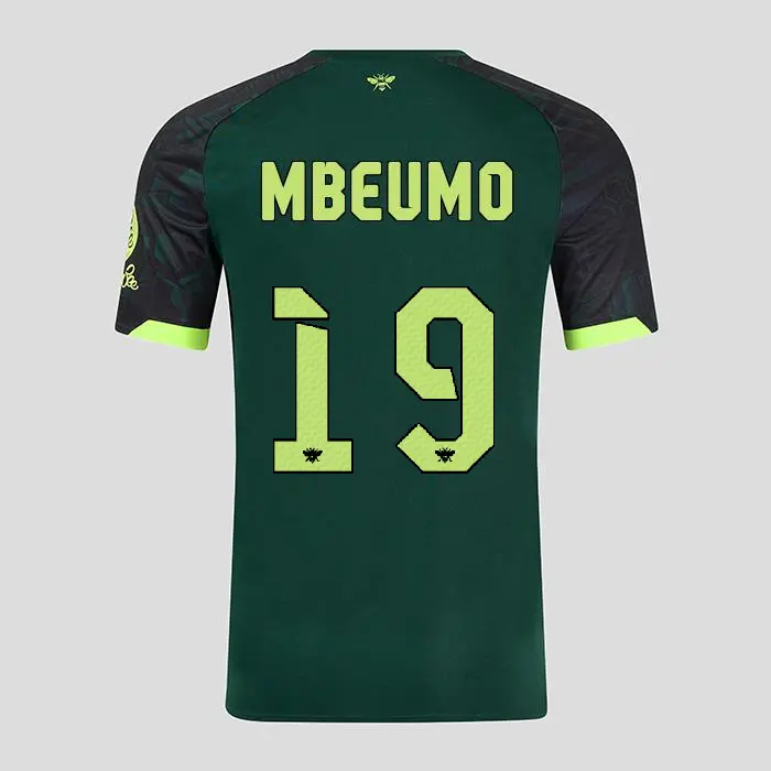 Brentford Womens Third Shirt 24/25 MBEUMO 19-2425/4521-2400338-BRYAN MBEUMO 19 Collection - Brentford Football Shirts & Shoes