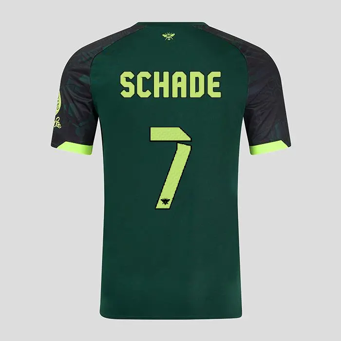 Brentford Womens Third Shirt 24/25 SCHADE 7-2425\/4494-2400338-KEVIN SCHADE 7 Brentford Womens Third Shirt 24/25 SCHADE 7 - Image 1