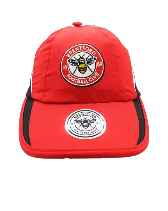 Crest Tech Cap Red Collection - Brentford Football Shirts & Shoes Crest Tech Cap Red Collection - Brentford Football Shirts & Shoes