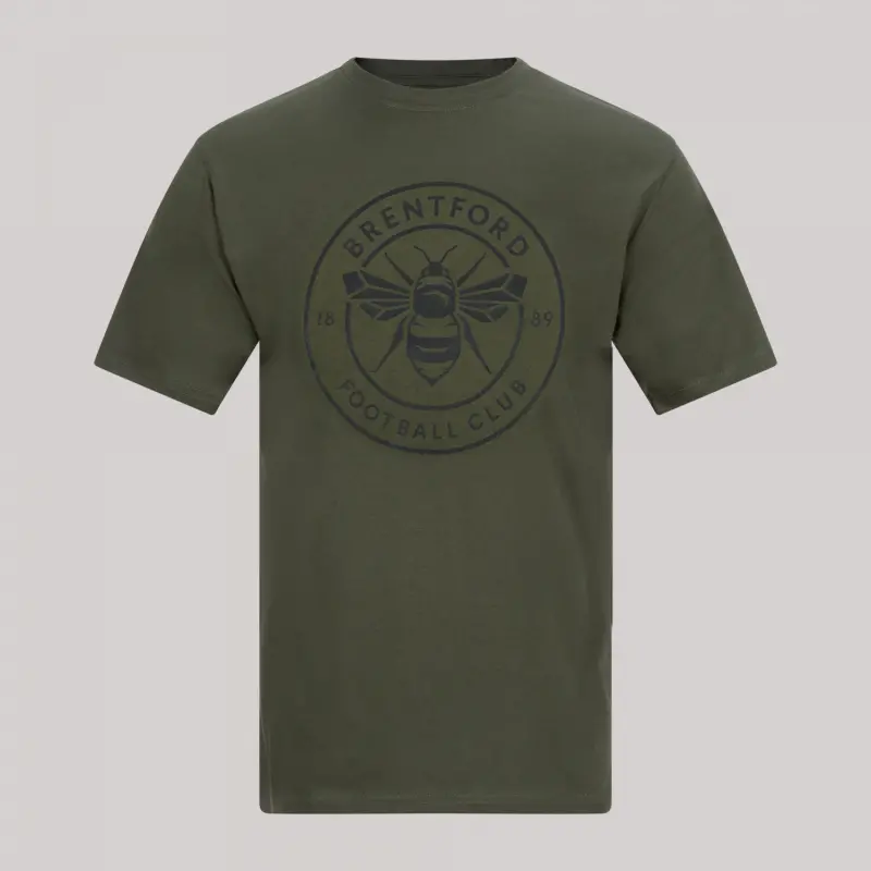 Dalton Crest Print Tee-2500197 Collection - Brentford Football Shirts & Shoes