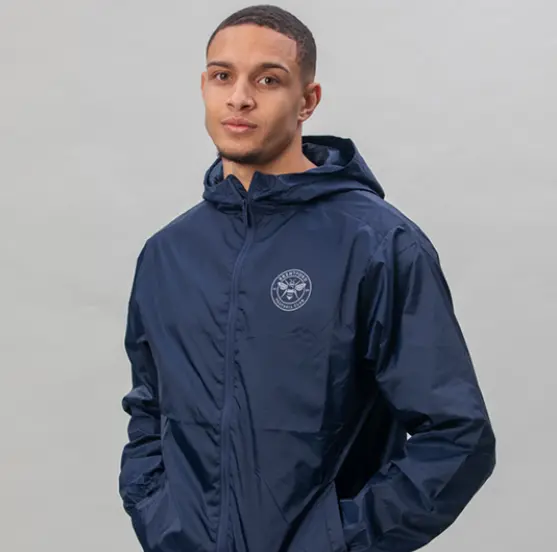 Essentials Matchday Shower Jacket-2300138 Collection - Brentford Football Shirts & Shoes
