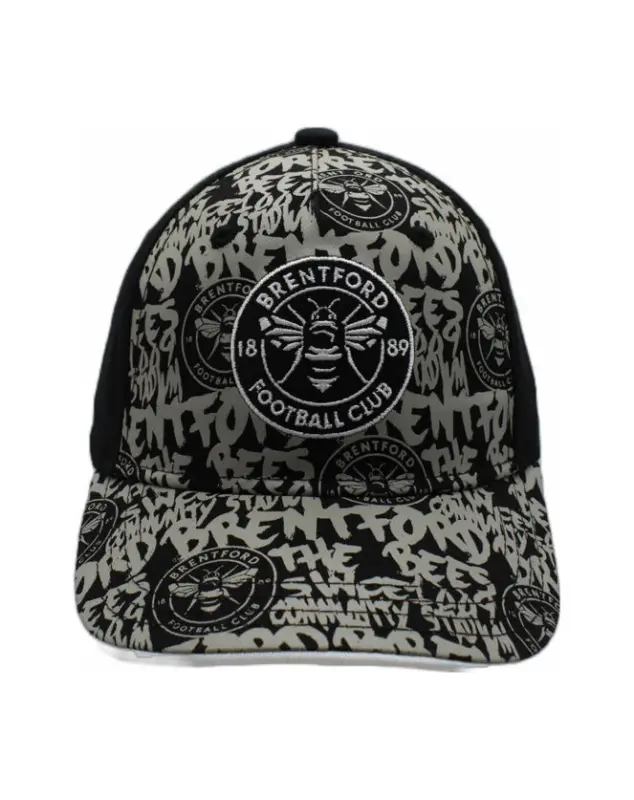 Graffiti Crest Junior Cap Collection - Brentford Football Shirts & Shoes