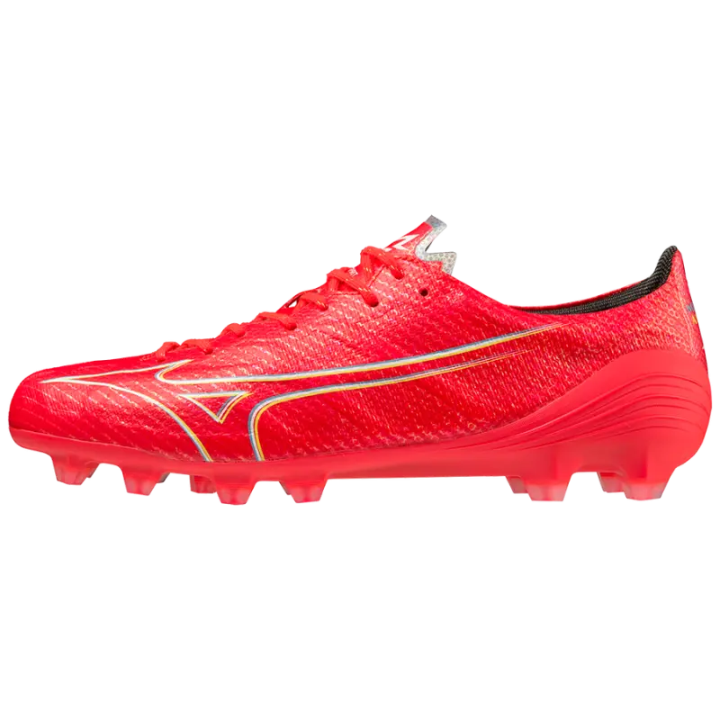 Mizuno MIZUNO ALPHA JAPAN FCoral2/White/Bolt2-P1GA236064 Collection - Brentford Football Shirts & Shoes