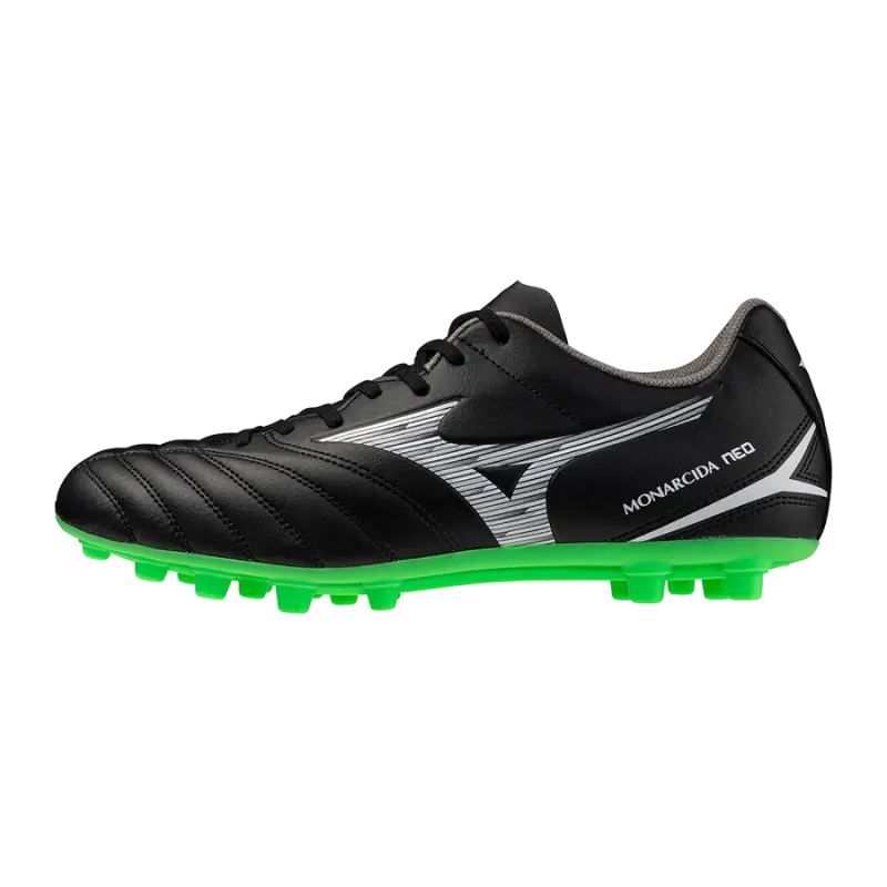Mizuno MONARCIDA NEO III SELECT AG Black/Neon Green-P1GA252602 Collection - Brentford Football Shirts & Shoes