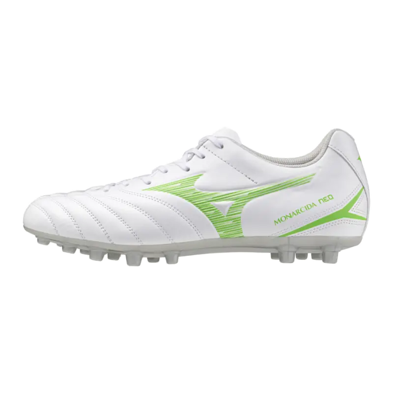 Mizuno MONARCIDA NEO III SELECT AG White/Neon Green-P1GA252637 Collection - Brentford Football Shirts & Shoes