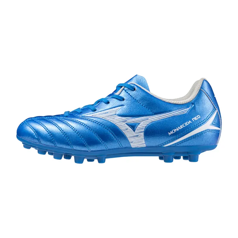 Mizuno MONARCIDA NEO III SELECT JR AG Laser Blue/White-P1GB242627 Collection - Brentford Football Shirts & Shoes