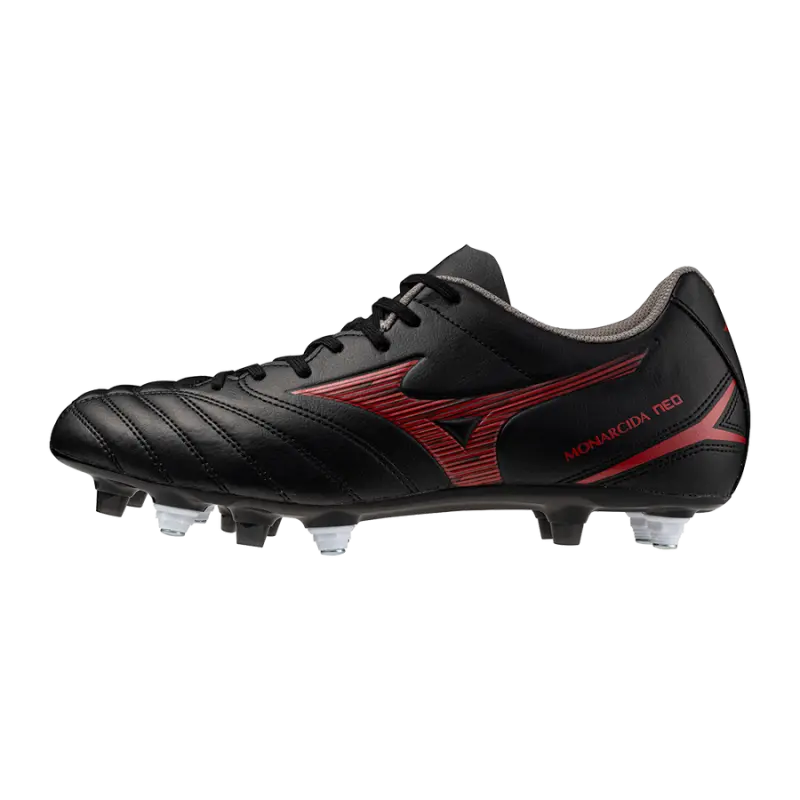 Mizuno MONARCIDA NEO III SELECT MIX Black/MORELIA 40th Red-P1GC252500 Collection - Brentford Football Shirts & Shoes Mizuno MONARCIDA NEO III SELECT MIX Black/MORELIA 40th Red-P1GC252500 Collection - Brentford Football Shirts & Shoes