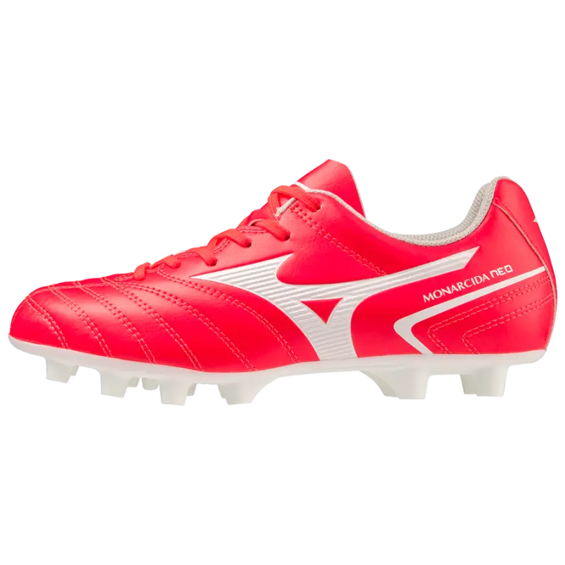 Mizuno MonarcidaNeoIISel JR(C) FCoral2/White-P1GB232564 Collection - Brentford Football Shirts & Shoes