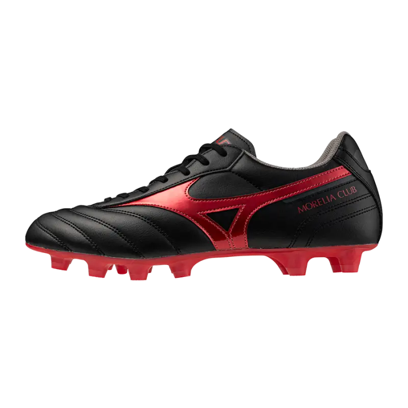 Mizuno MORELIA II CLUB Black/MORELIA 40th Red/Black Sand-P1GA250800 Collection - Brentford Football Shirts & Shoes