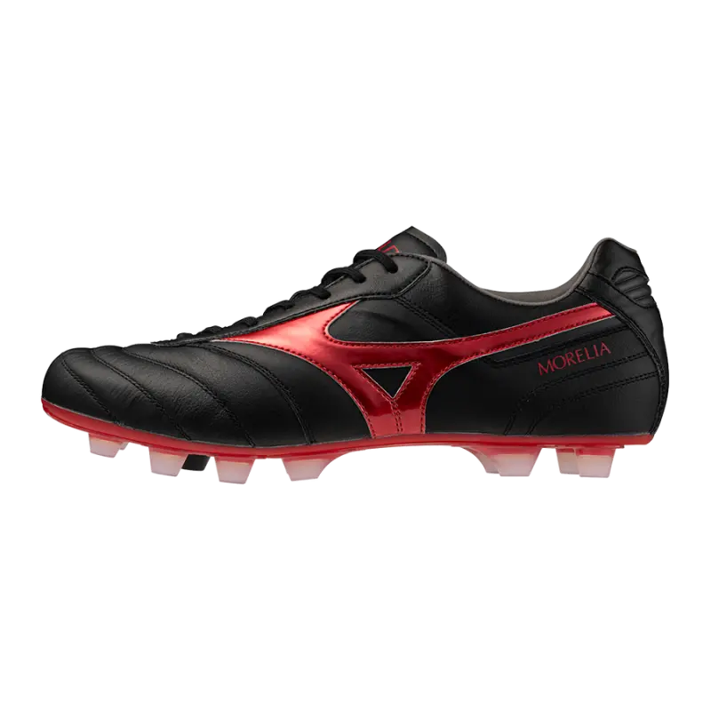 Mizuno MORELIA II ELITE Black/MORELIA 40th Red/Black Sand-P1GA250400 Collection - Brentford Football Shirts & Shoes