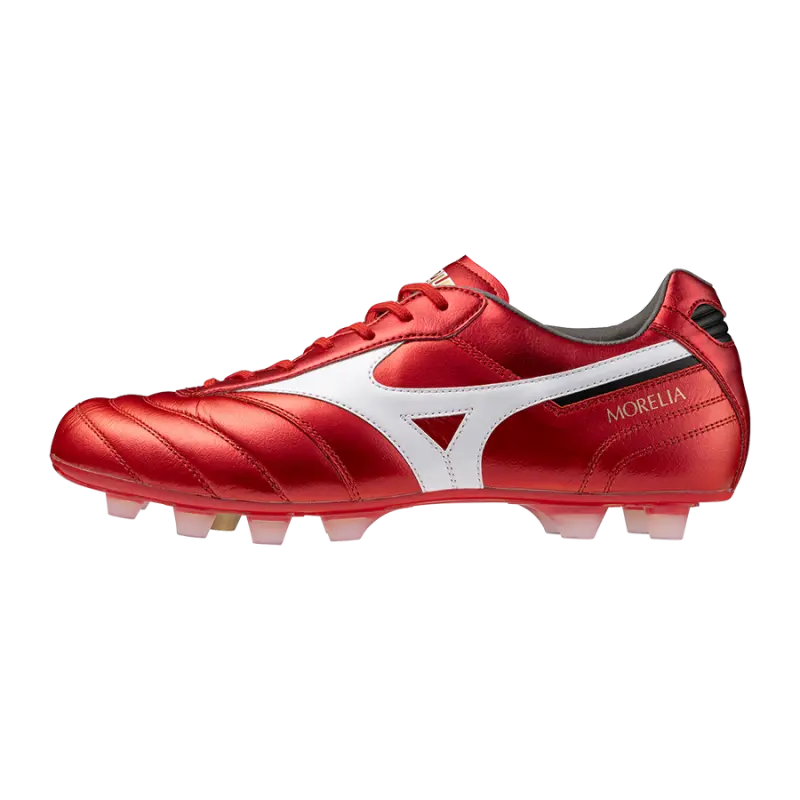 Mizuno MORELIA II ELITE MORELIA 40th Red/White/Black-P1GA250460 Collection - Brentford Football Shirts & Shoes