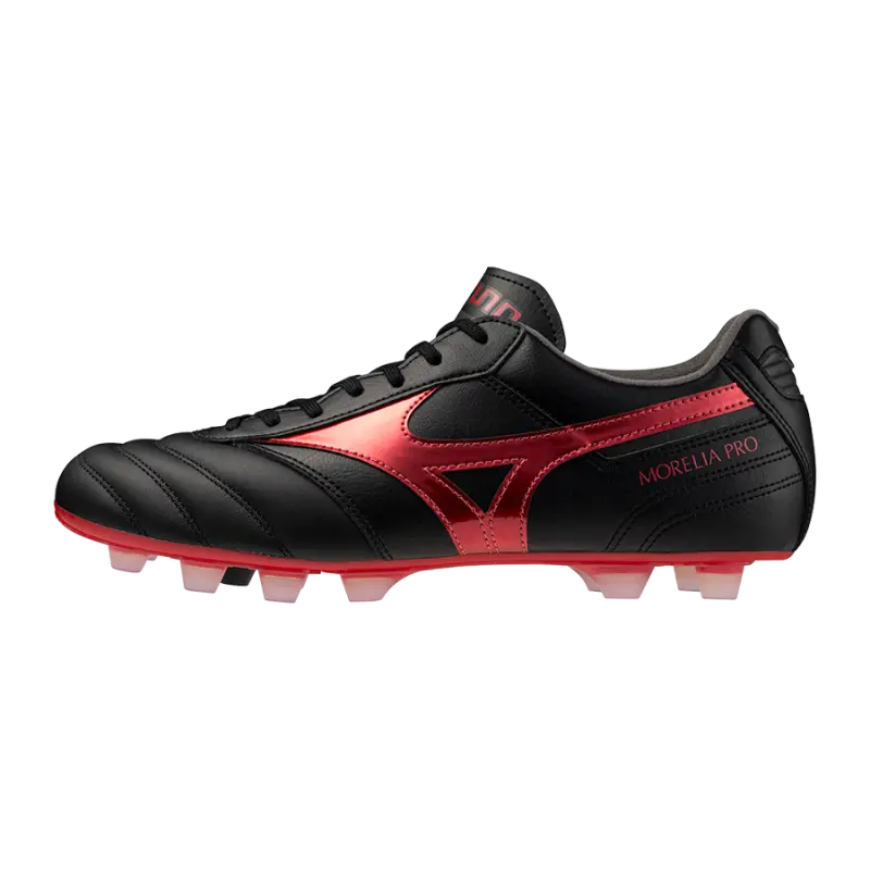 Mizuno MORELIA II PRO Black/MORELIA 40th Red/Black Sand-P1GA250600 Collection - Brentford Football Shirts & Shoes