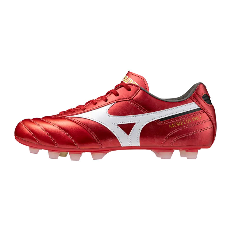 Mizuno MORELIA II PRO MORELIA 40th Red/White/Black-P1GA250660 Collection - Brentford Football Shirts & Shoes