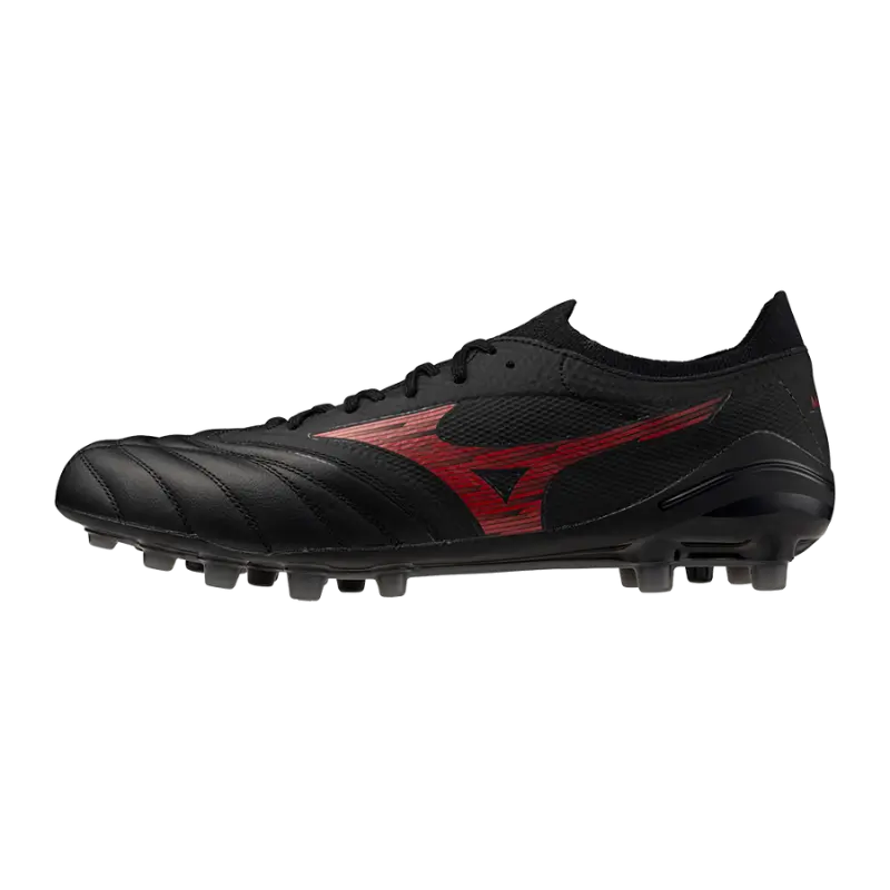 Mizuno MORELIA NEO IV BETA ELITE AG Black/MORELIA 40th Red/Black-P1GA254300 Collection - Brentford Football Shirts & Shoes