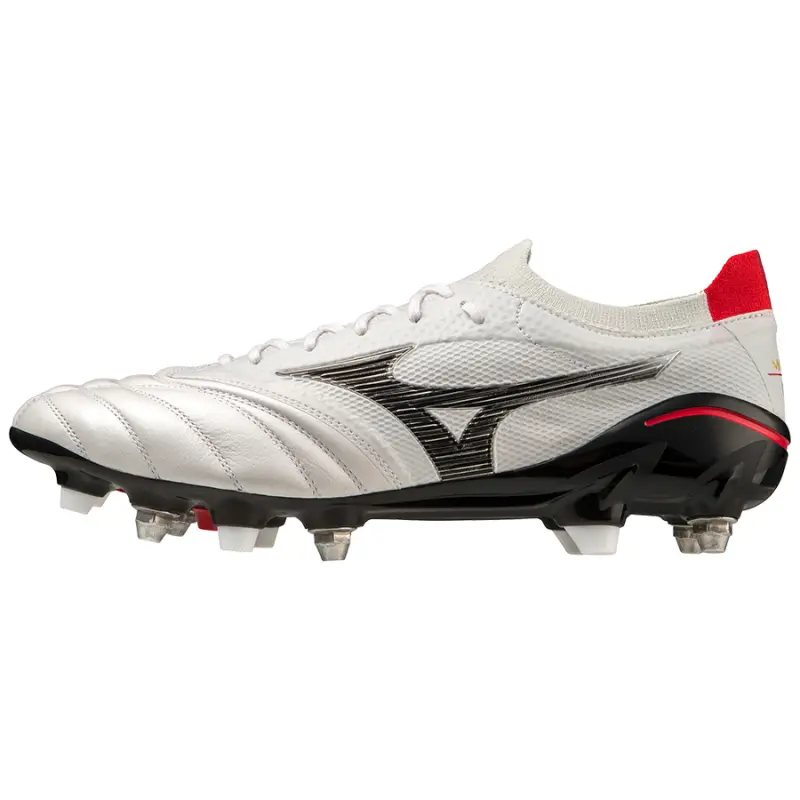 Mizuno MORELIA NEO IV BETA JAPAN MIX White/Black/ChineseRed-P1GC234009 Collection - Brentford Football Shirts & Shoes