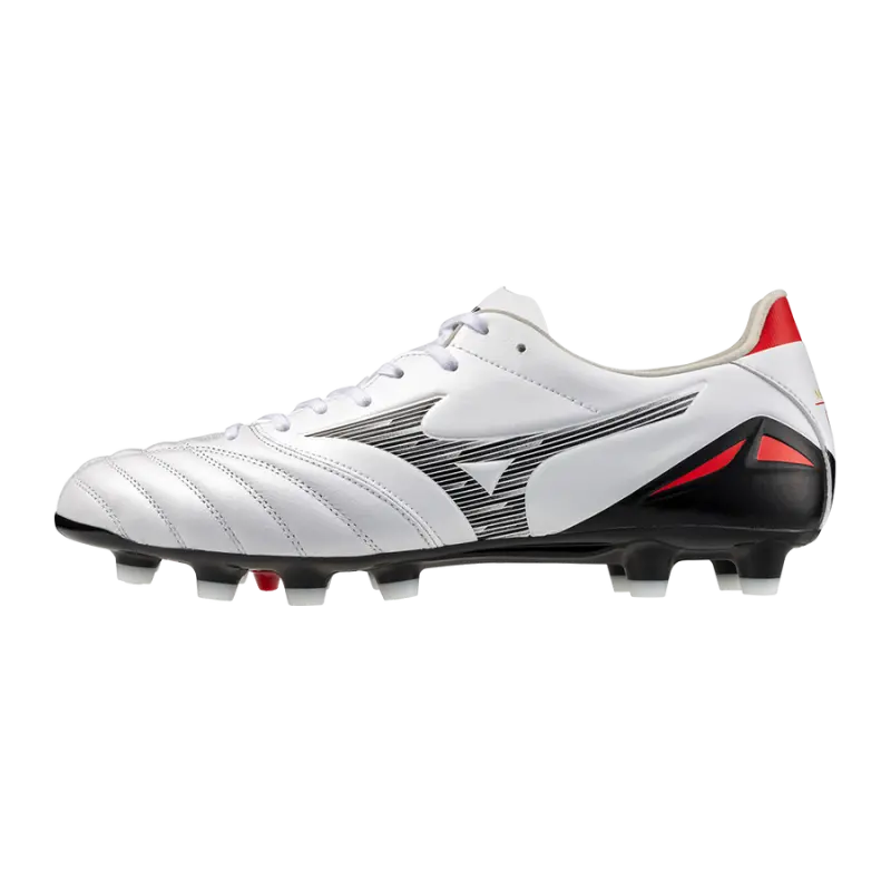 Mizuno MORELIA NEO IV PRO White/Black/Chinese Red-P1GA253409 Collection - Brentford Football Shirts & Shoes