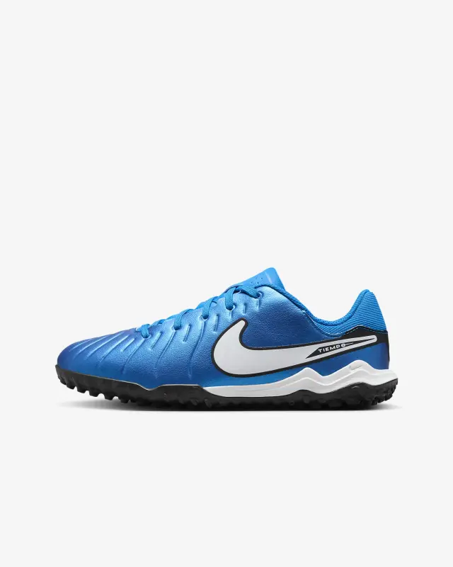 Nike Jr. Tiempo Legend 10 Academy Soar/White Little/Big Kids Turf Low-Top Soccer Shoes-DV4351-400 Collection - Brentford Football Shirts & Shoes