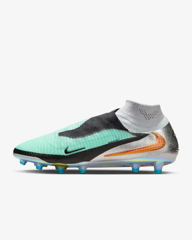 Nike Phantom 6 High Elite AG Chrome Black-IH3985-001 Collection - Brentford Football Shirts & Shoes