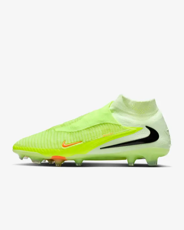 Nike Phantom 6 High Elite FG Hyper Crimson Limelight-HJ2147-800 Collection - Brentford Football Shirts & Shoes