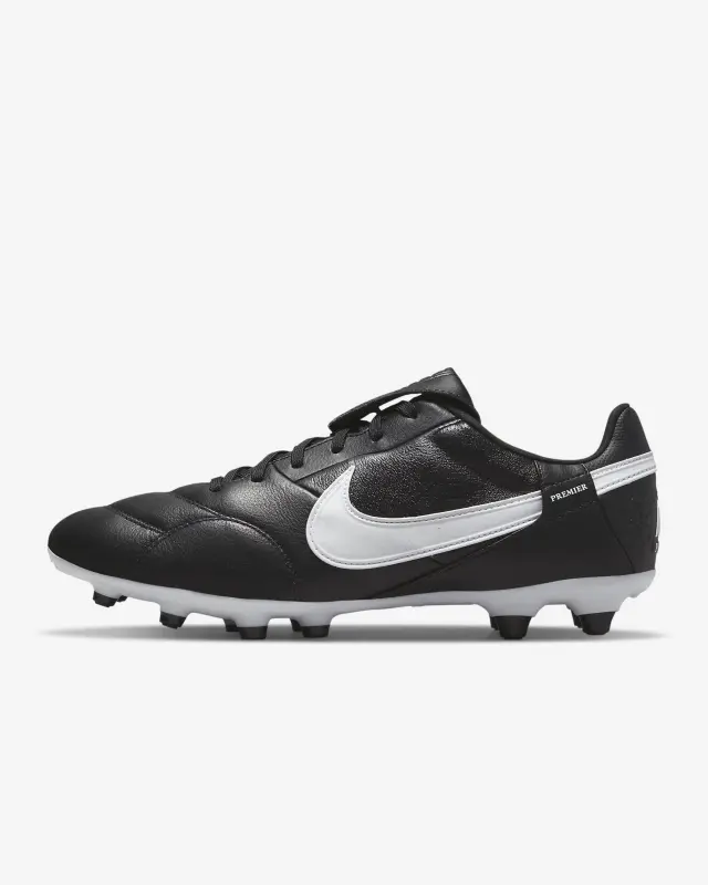 Nike Premier 3 Black/White Firm-Ground Low-Top Soccer Cleats-AT5889-010 Collection - Brentford Football Shirts & Shoes