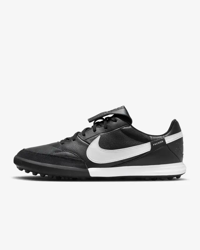 Nike Premier 3 Black/White TF Low-Top Soccer Shoes-HM0283-001 Collection - Brentford Football Shirts & Shoes