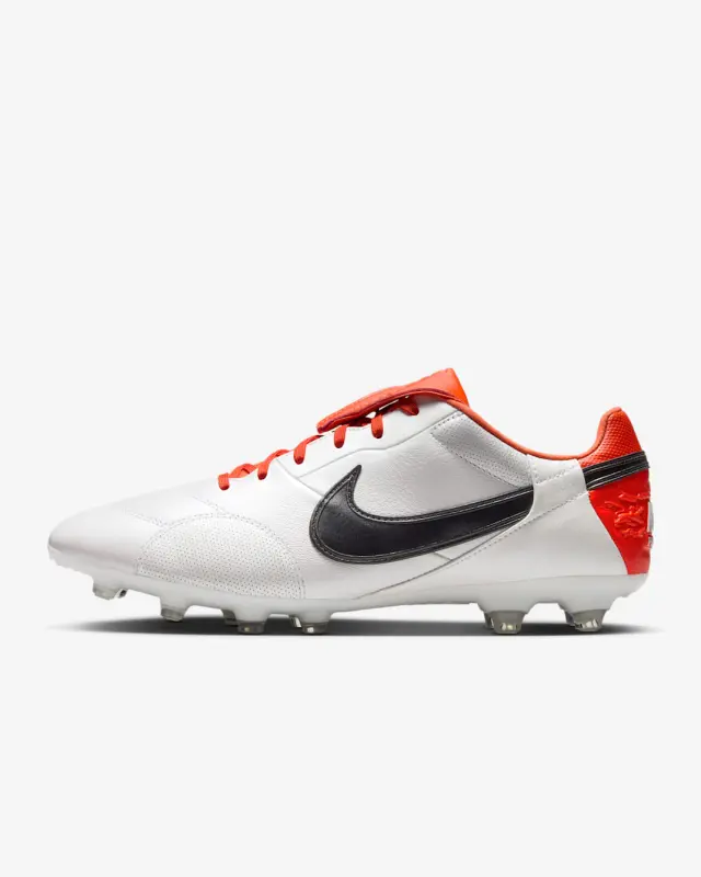 Nike Premier 3 FG White Team Orange Black-HM0265-800 Collection - Brentford Football Shirts & Shoes