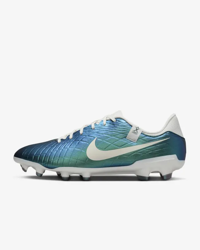 Nike Tiempo Emerald Legend 10 Academy Dark Atomic Teal/Sail MG Low-Top Soccer Cleats-FQ3243-300 Collection - Brentford Football Shirts & Shoes