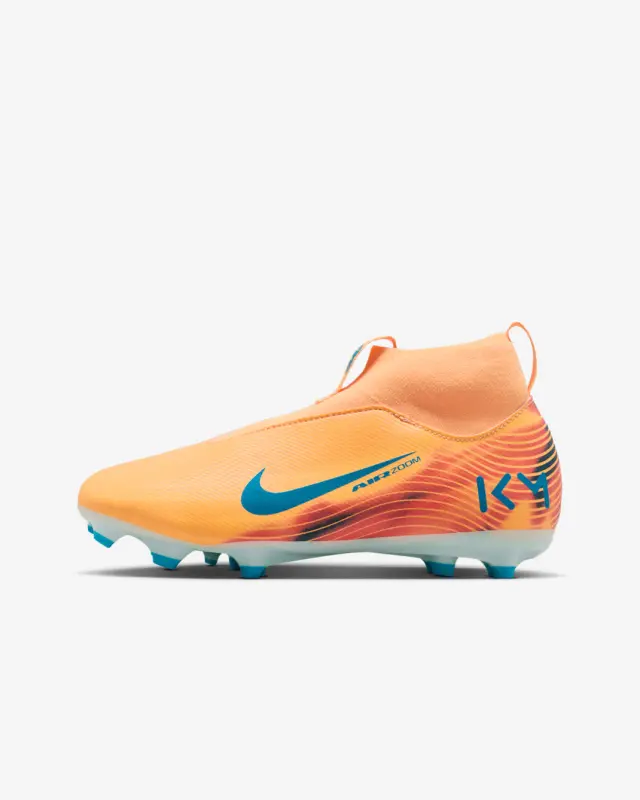 Nike Zoom Mercurial Superfly 10 Academy FG/MG Kylian Mbappé Melon Tint (GS)-HF3417-801 Collection - Brentford Football Shirts & Shoes