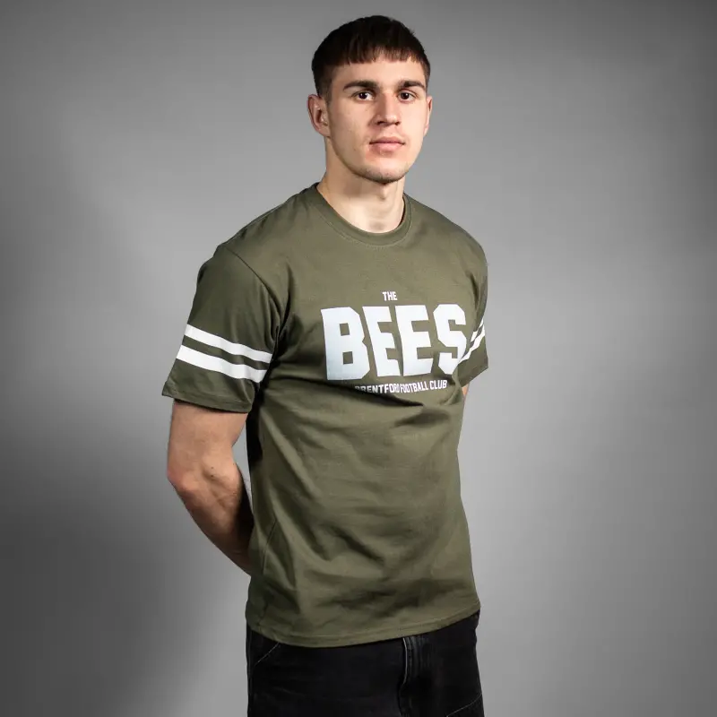 The Bees Seaton Print Tee-2500009 Collection - Brentford Football Shirts & Shoes
